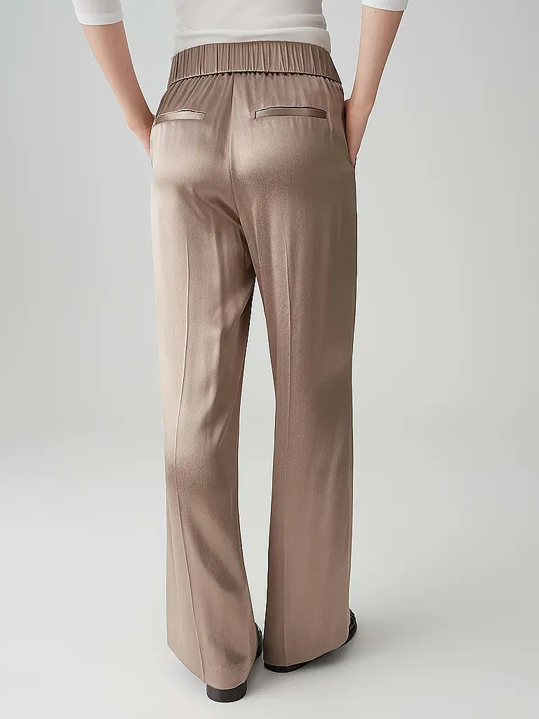 OPUS PANTS | Pantalón Marlene MUCIA SHINE | Beige
