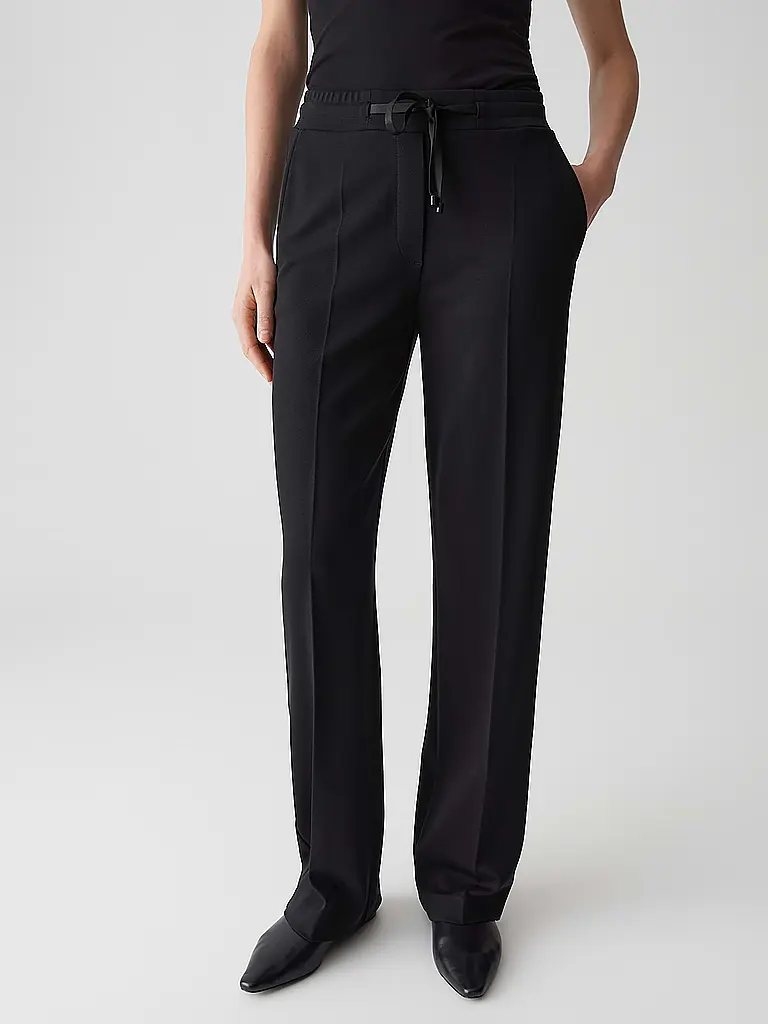 OPUS PANTS | Pantalones Marlene MACIE | Negro