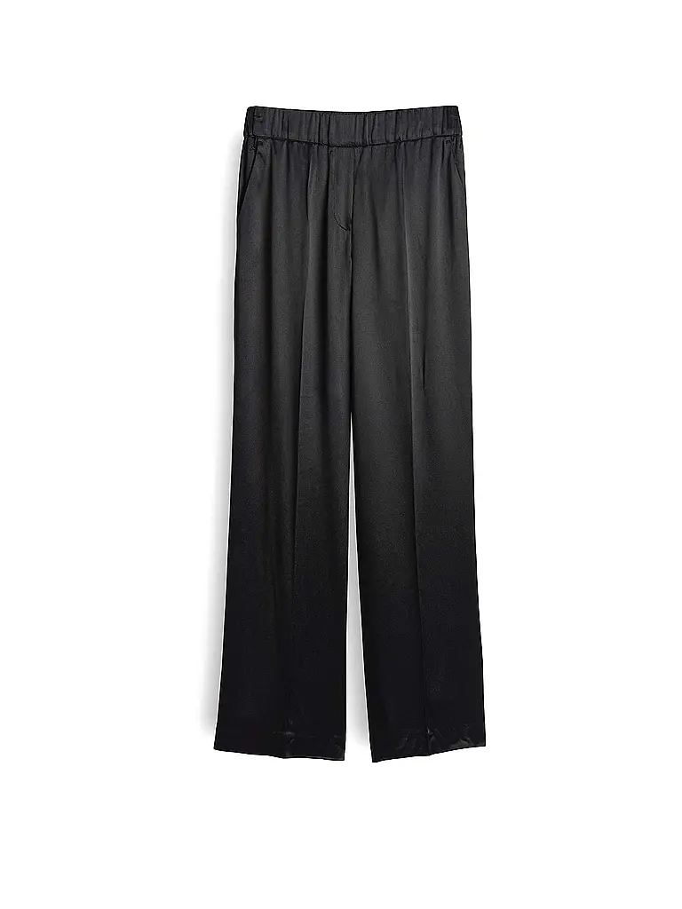 OPUS PANTS | Pantalones Marlene MUCIA SHINE | Negro