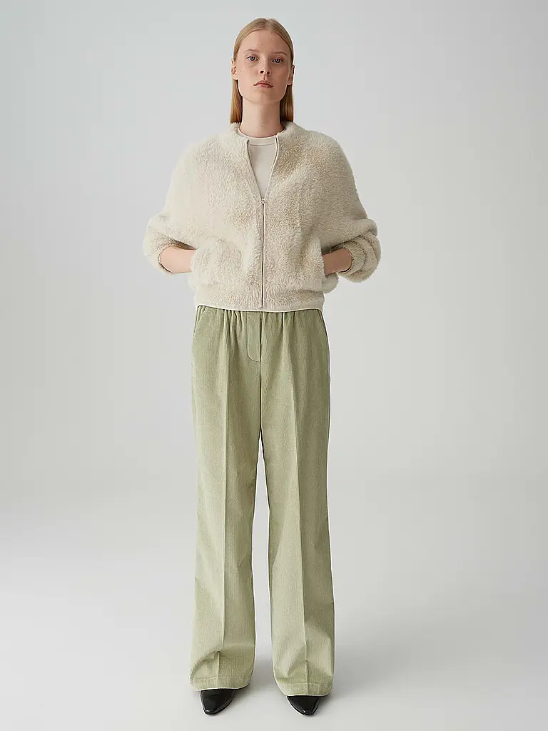 OPUS PANTS | Pantalones Marlene MUCIA | Verde claro