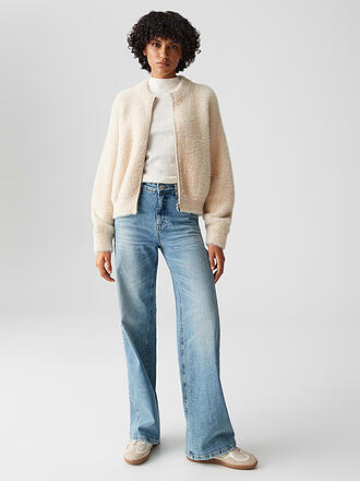 OPUS | Cárdigan con aspecto de piel DORES