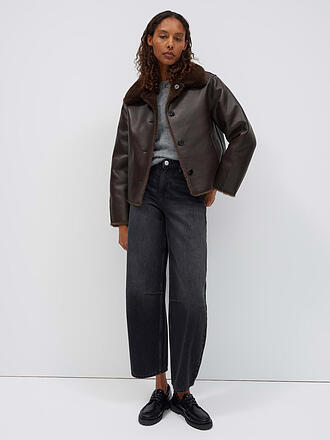 OPUS | Chaqueta efecto piel HAFELLDA