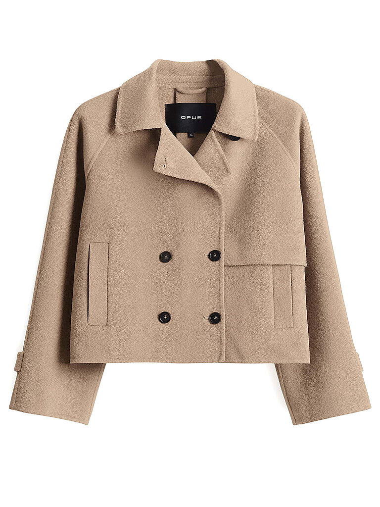 Chaqueta de lana HAILI camel 40