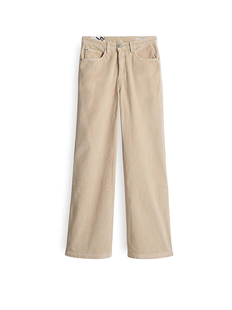 Opus Vaqueros de corte recto MINAH PALAZZO beige