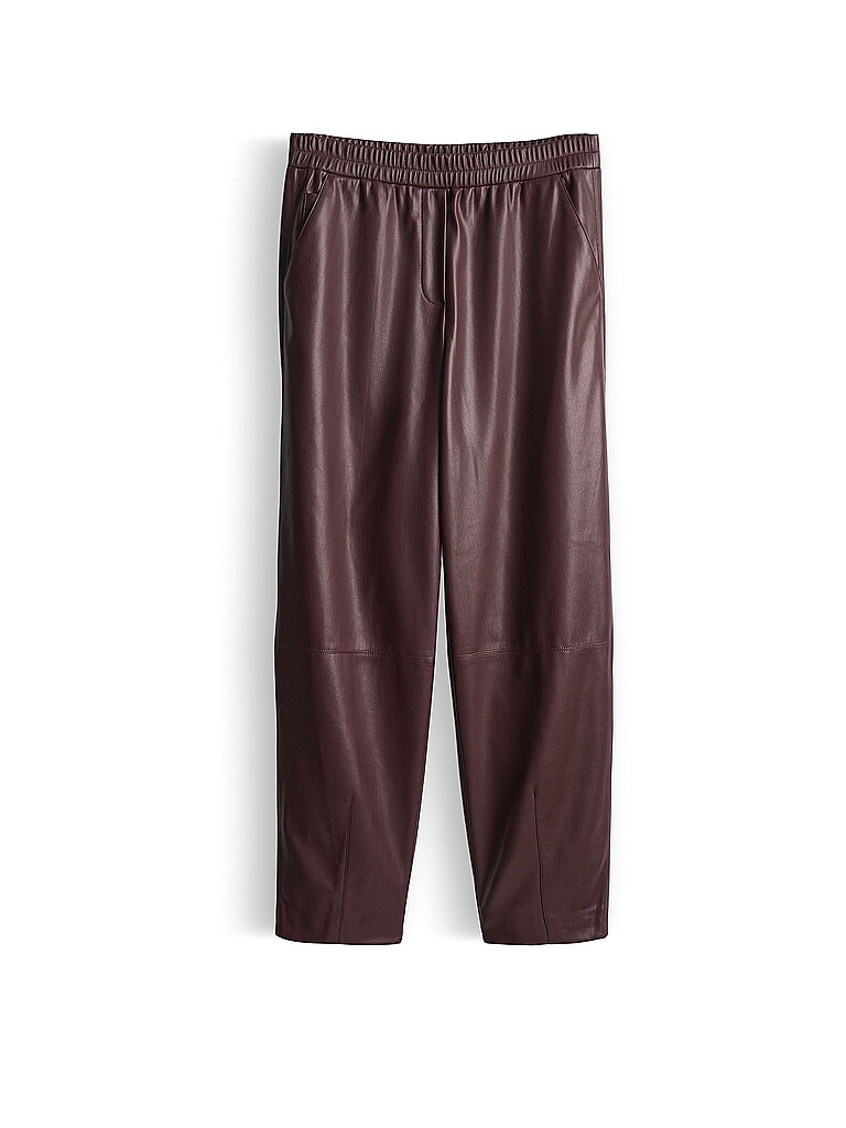 Pantalón de efecto cuero MYHA EDGY baya 38