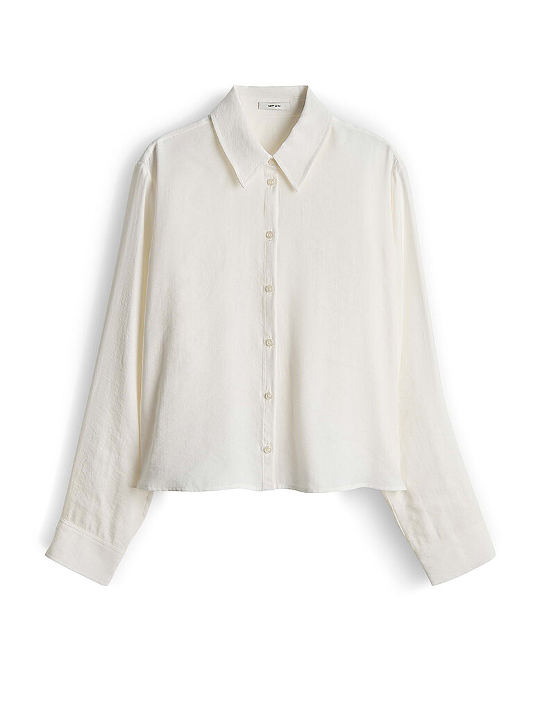 Opus Hemdbluse FLOWY blanco 42