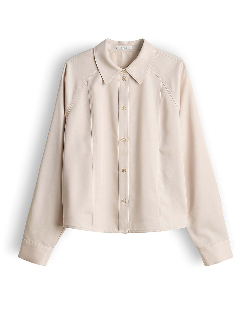 Blusa tipo camisa FAMRA crema 36