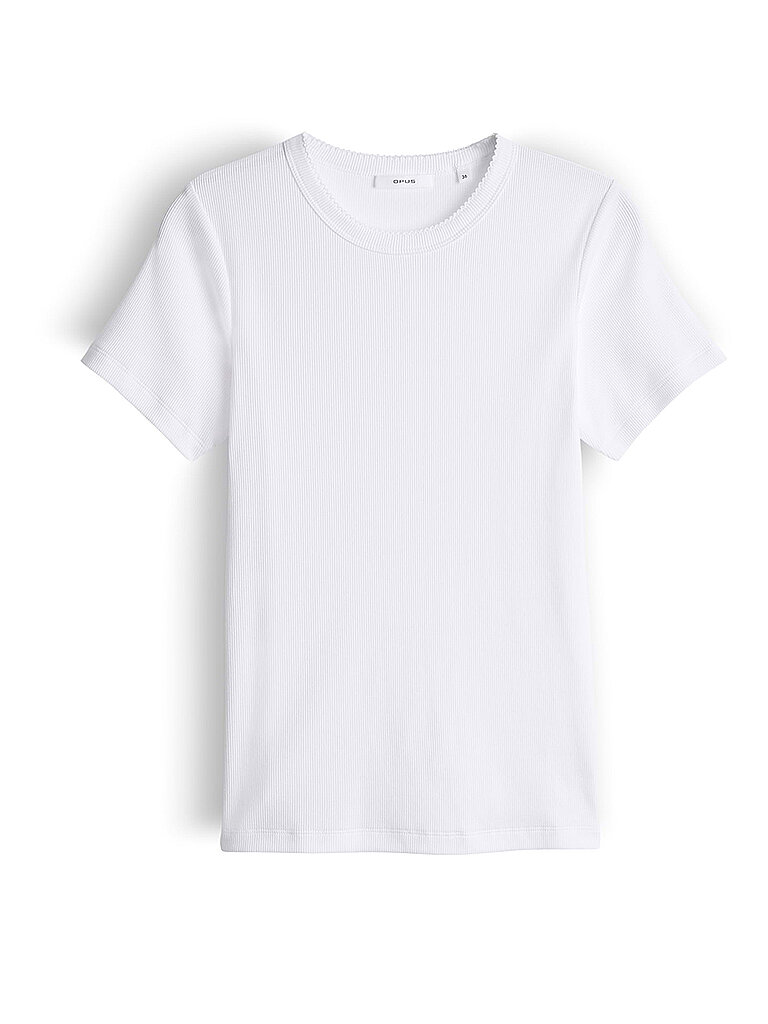 Camiseta SAMUNA SCALLOP blanco 40