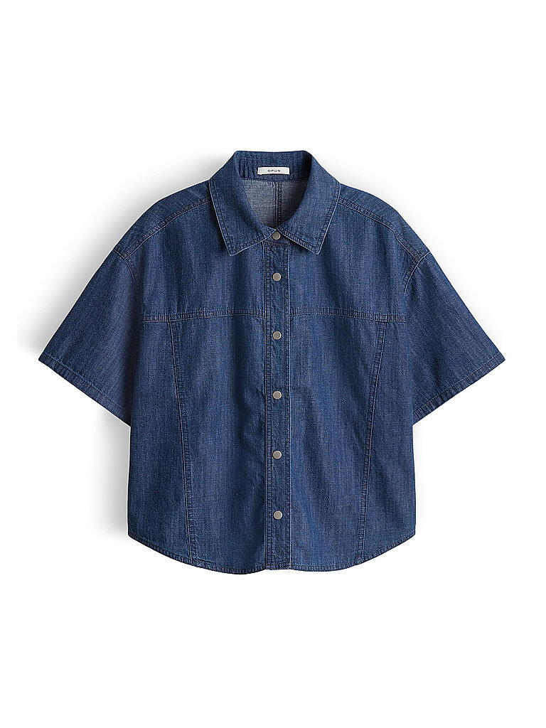 Opus Blusa vaquera FERLUNA azul oscuro