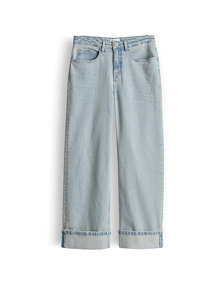 Opus Jeans Straight Fit MIVA BREATH azul claro