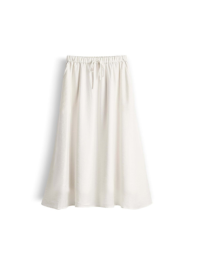 Midi falda RONNA FLOW crema 34