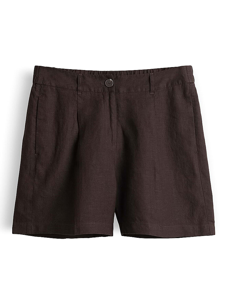 Shorts de lino MANDISA RESORT marrón 38