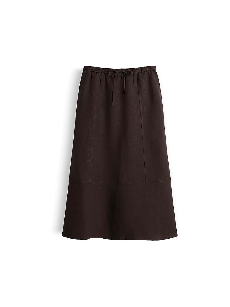 Opus Falda midi RIDANA marrón 38