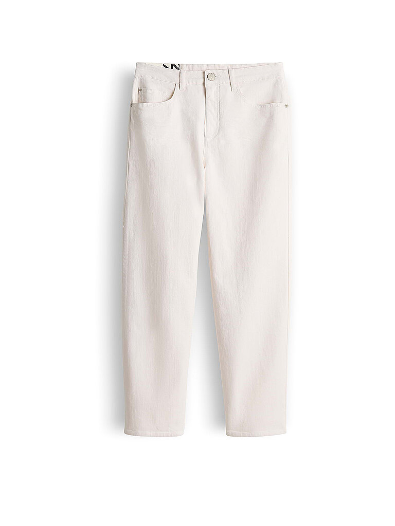Jeans Straight Fit 7/8 MINAH HONEST crema 34/L26
