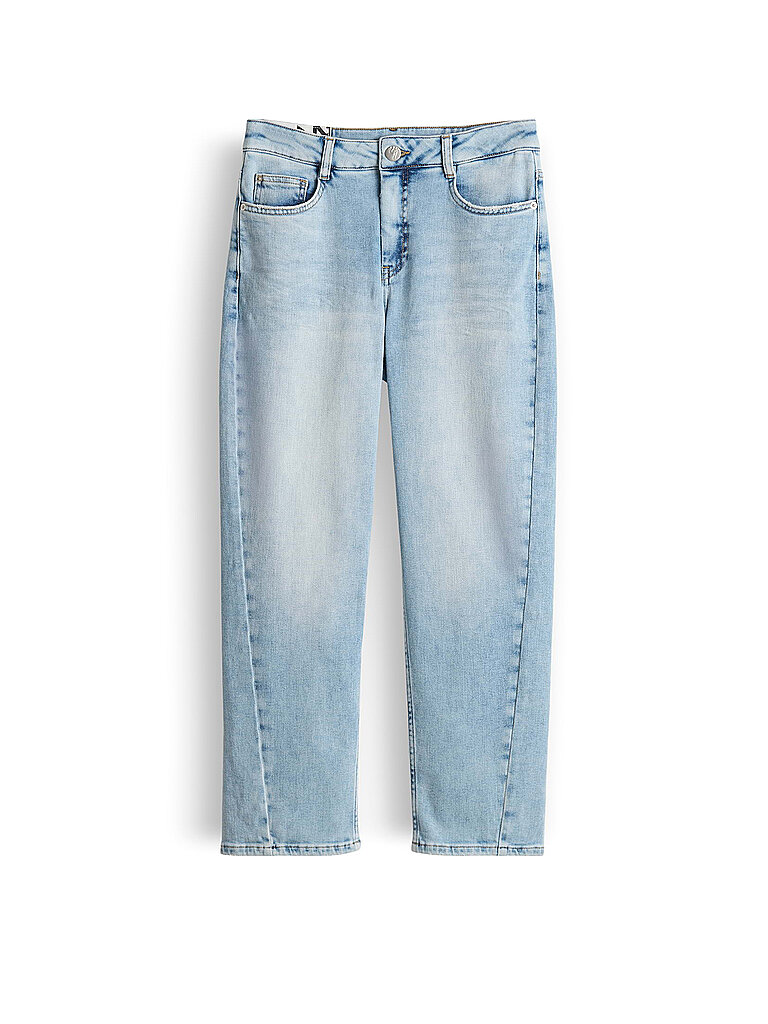 Jeans Straight Fit 7/8 MINAH HONEST azul claro 42/L26