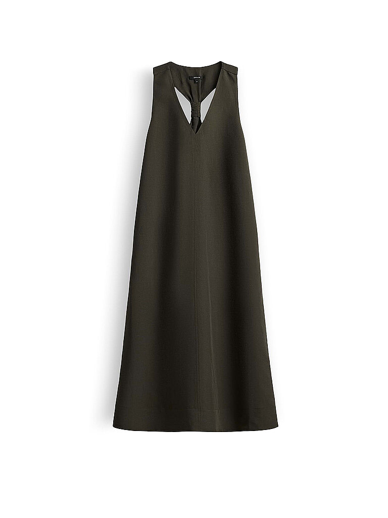 Midikleid WAKA verde oscuro 38