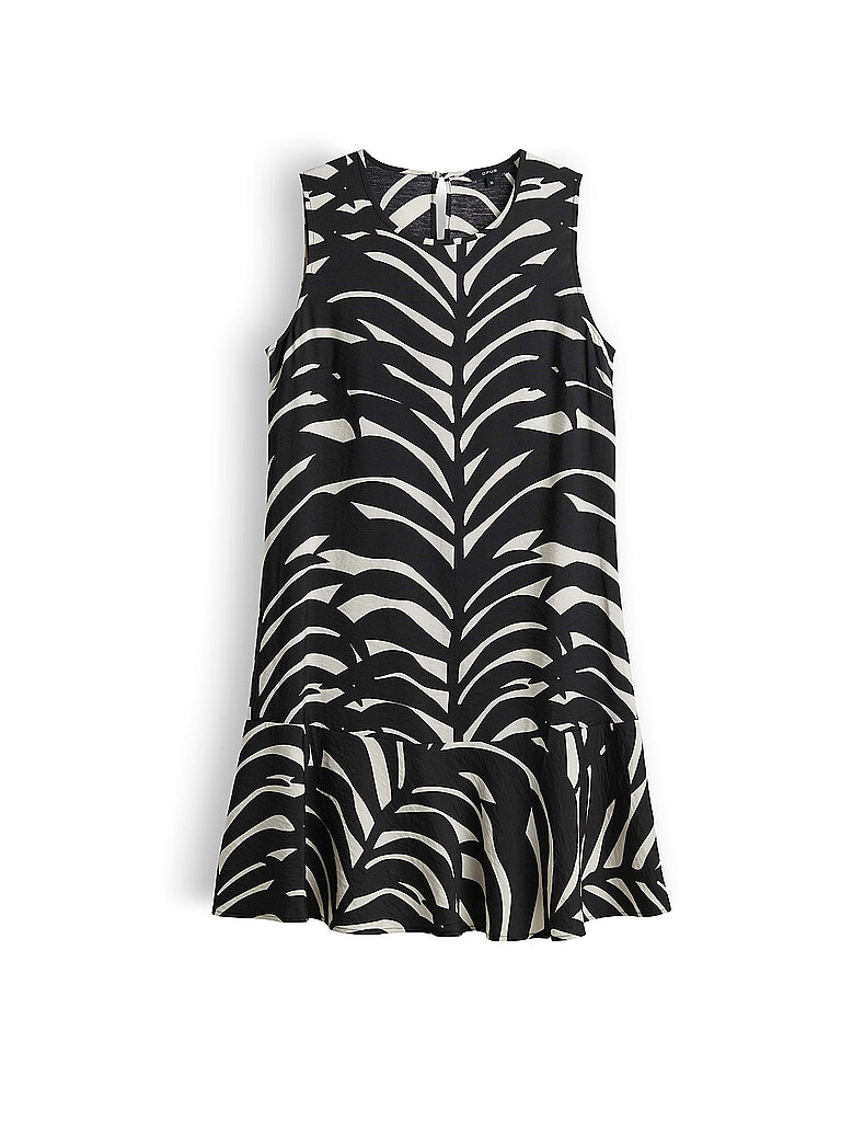 Minivestido WENOLA LEAVES negro 36