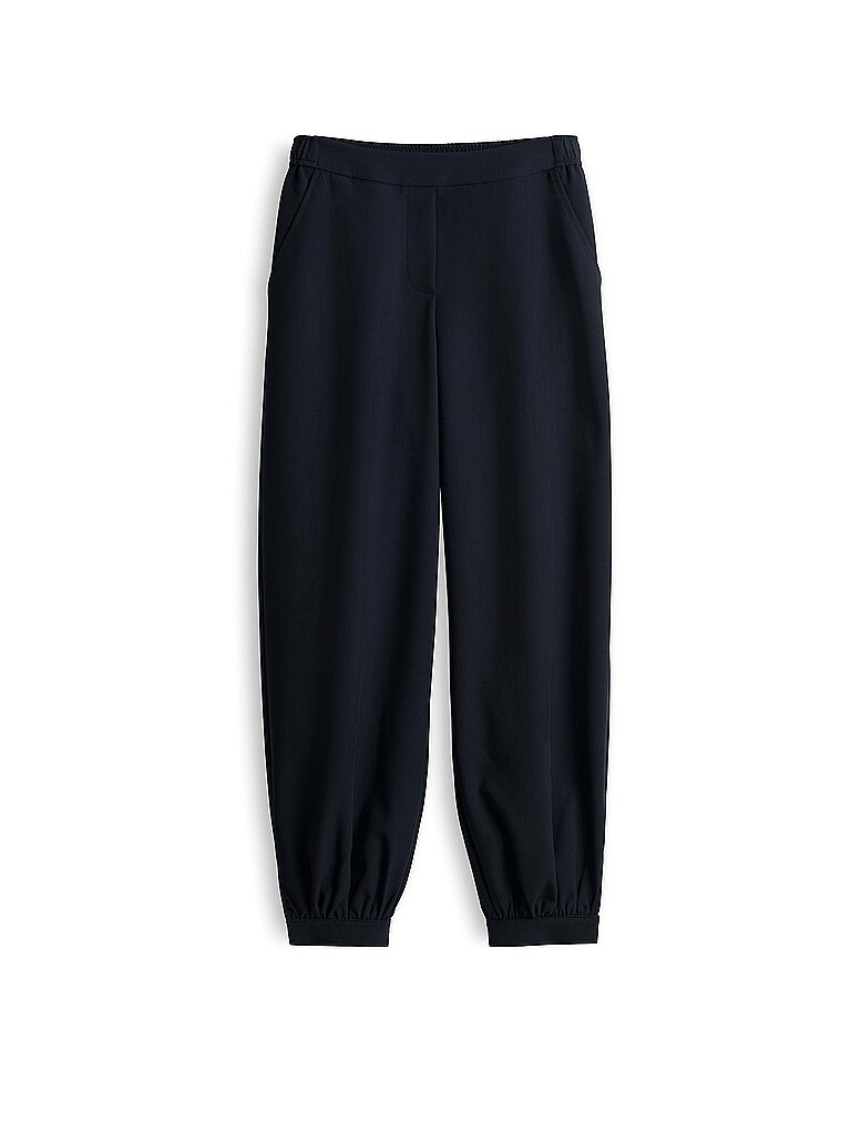 Opus Pantalón Barrel Leg MYHA BALLOON azul oscuro