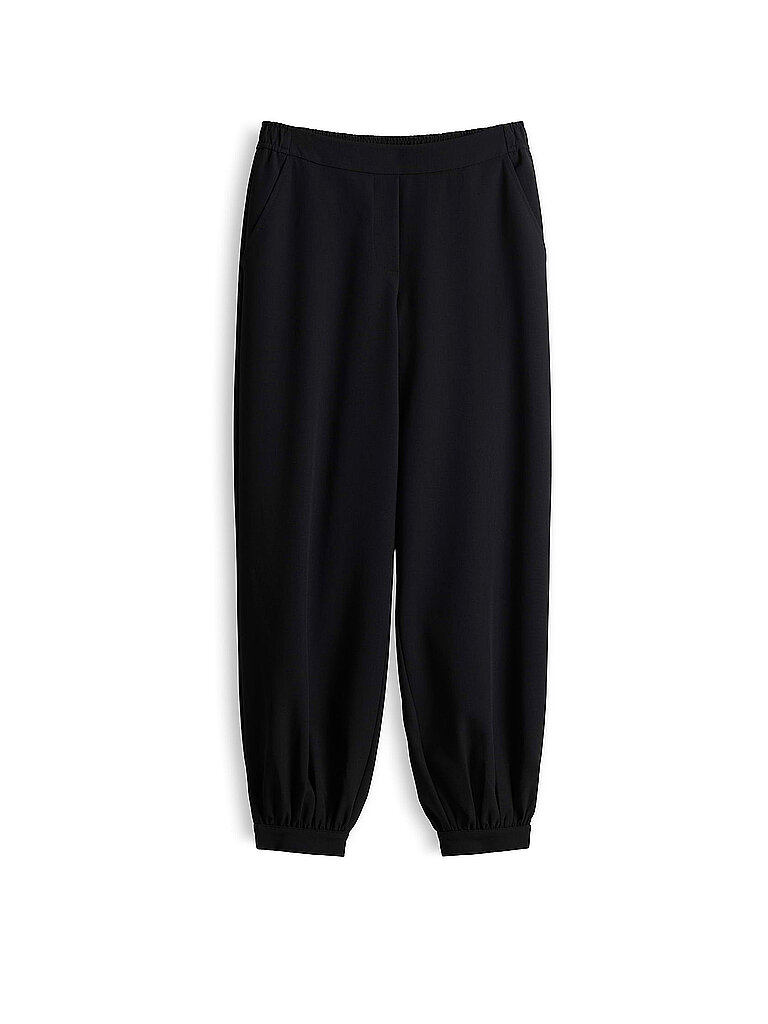 Opus Pantalón Barrel Leg MYHA BALLOON negro