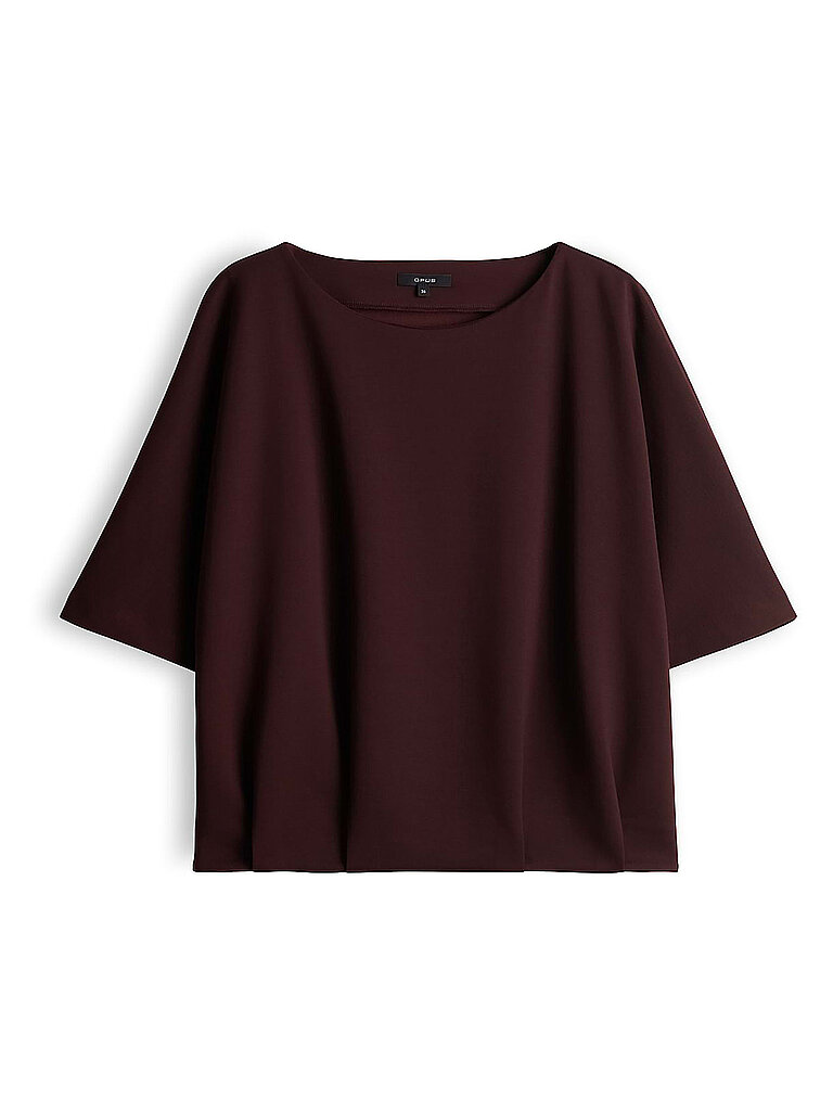Opus T-Shirt GINNE rojo oscuro 38