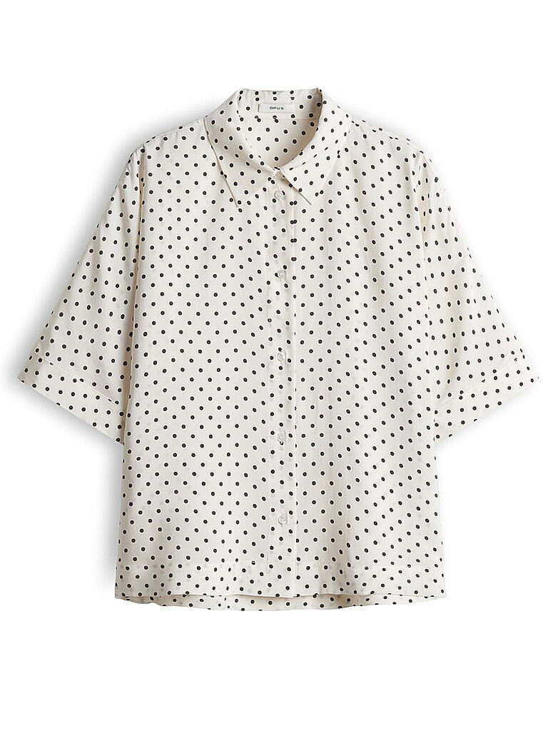 Opus Camisa FARISE POLKADOT crema