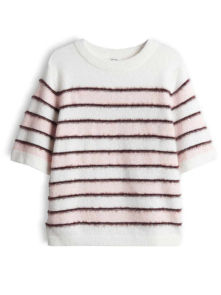 Opus Pullover PIMOTA STRIPE rosa