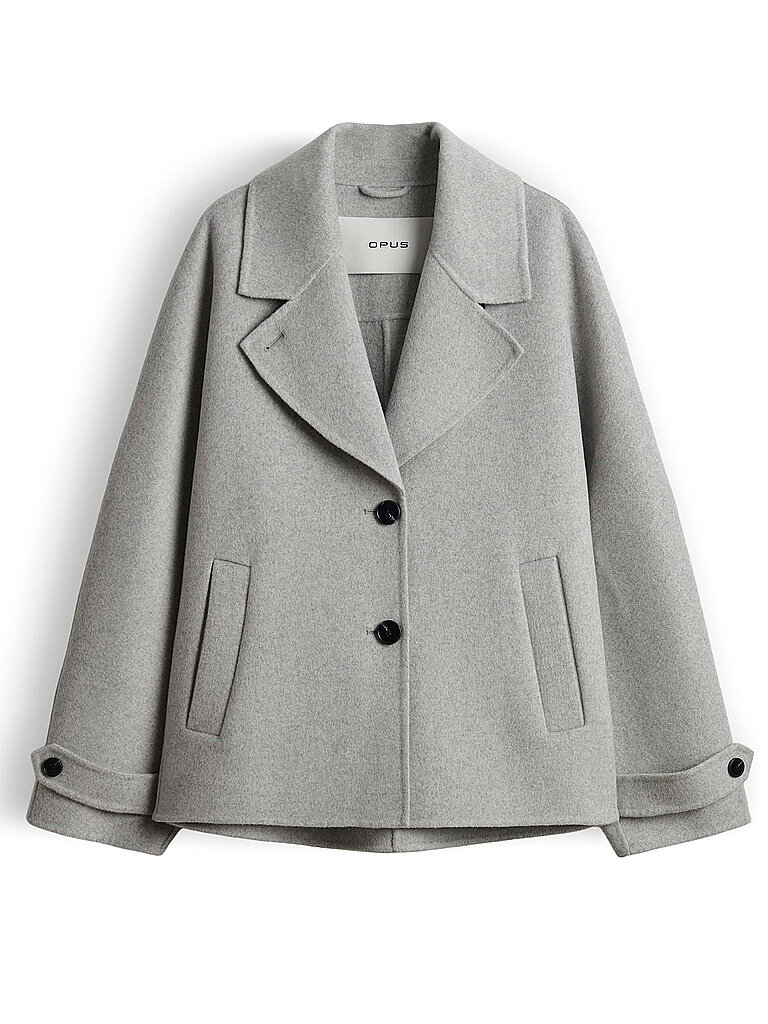 Opus Chaqueta de lana HELAIA gris claro