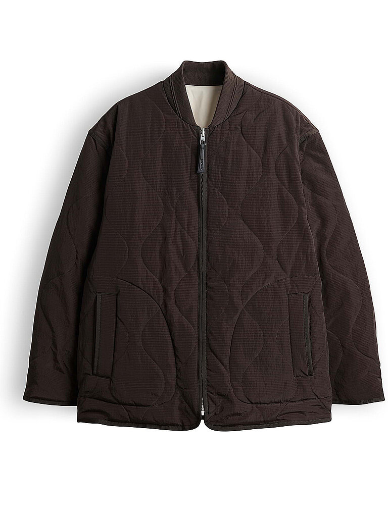 Opus Chaqueta acolchada ligera HEVON marrón