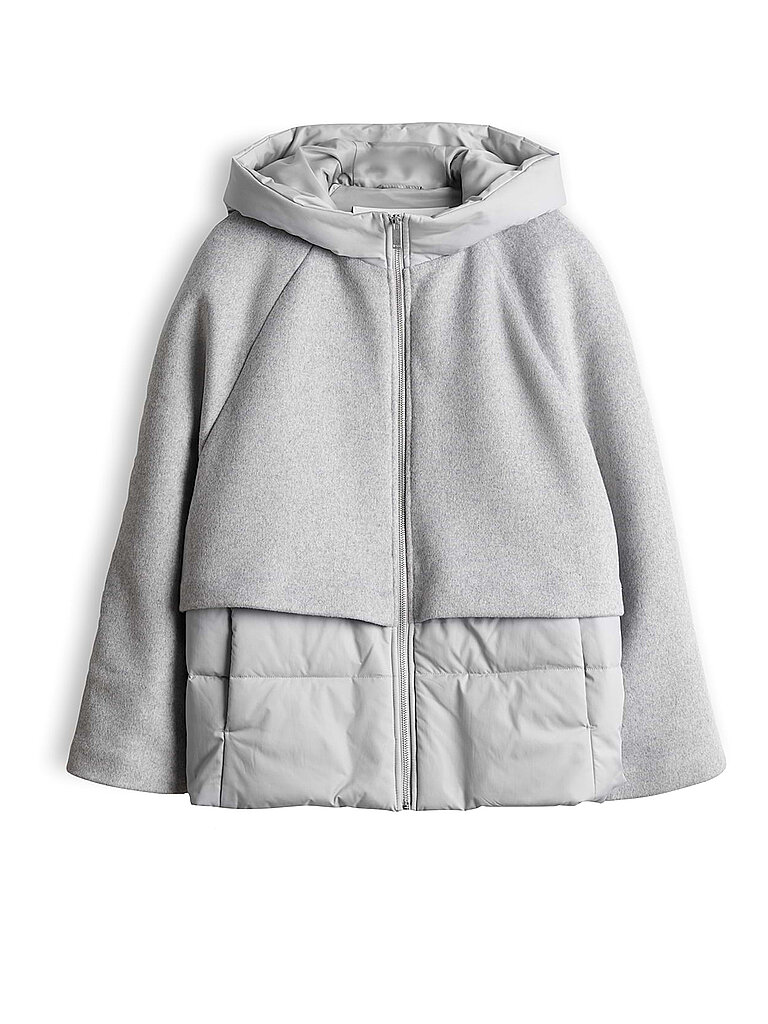 Opus Chaqueta acolchada ligera HALENKOS gris claro