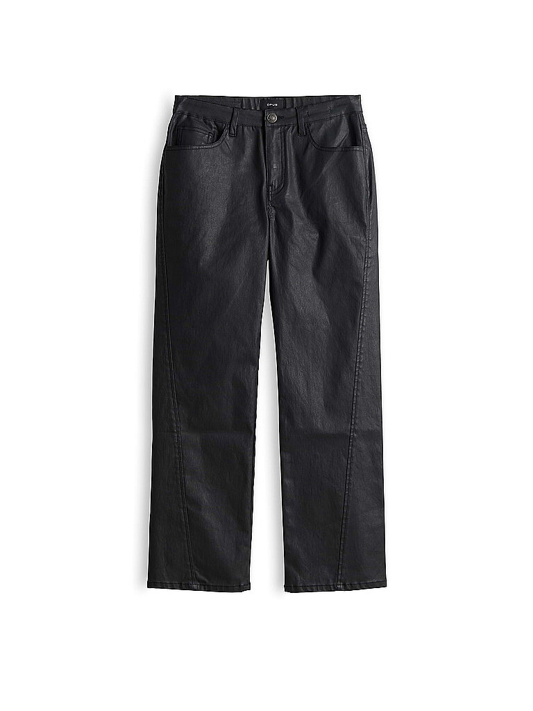 Opus Pantalón efecto piel MIVA HERITAGE negro