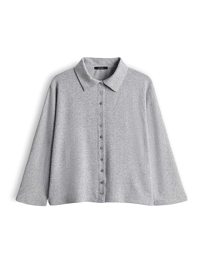 Opus Blusa tipo camisa SUTTI gris claro