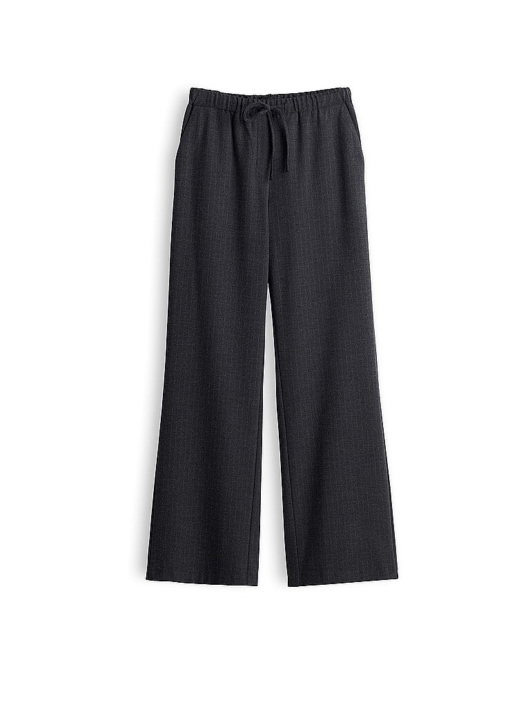 Opus Pantalón Marlene MELANE MOD PINSTRIPE gris