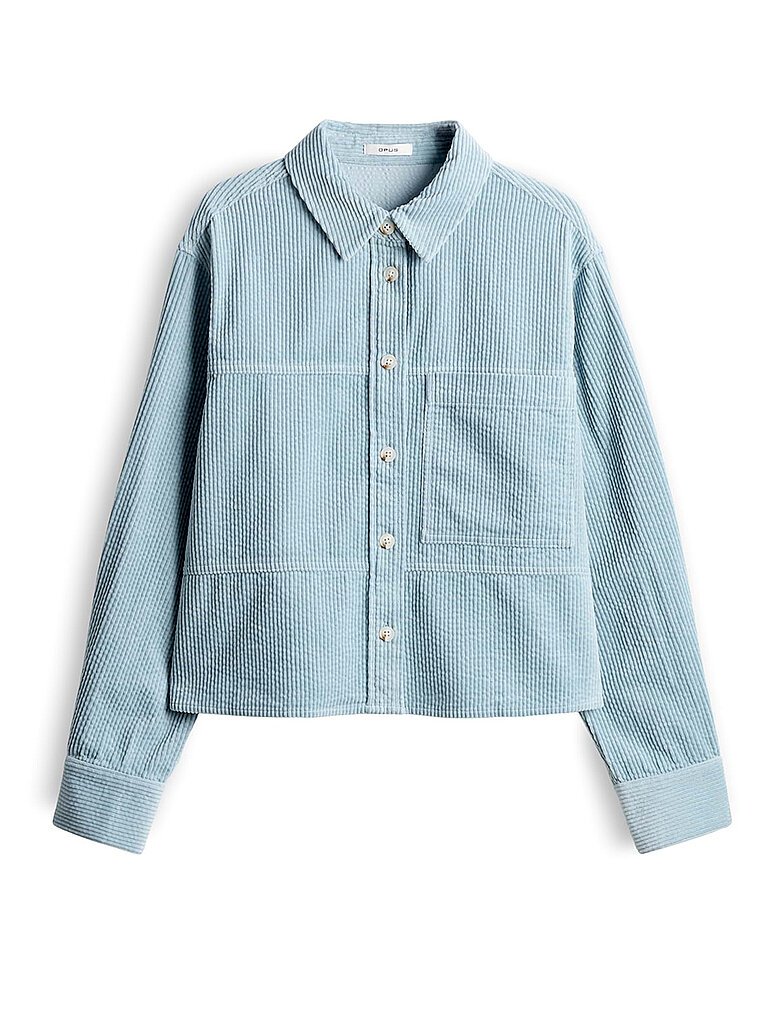 Opus Blusa camisera FALVI azul claro