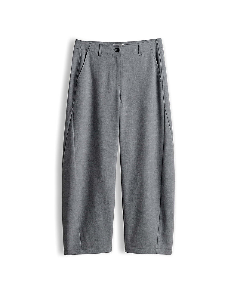 Opus Pantalón Barrel Leg MYHA HORIZON gris