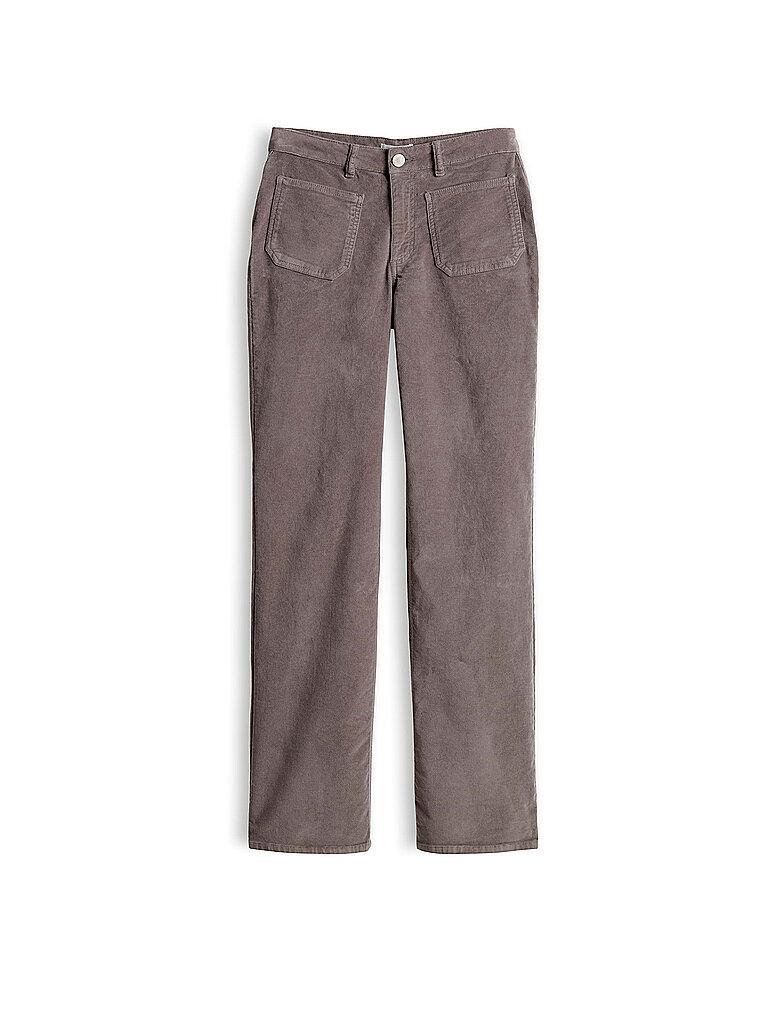 Opus Pantalón de pana EVITA HORIZON marrón claro