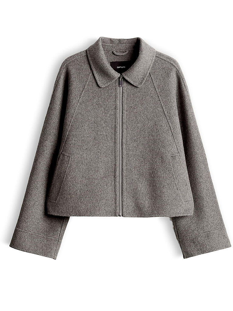 Opus Chaqueta de lana HANKI marrón claro