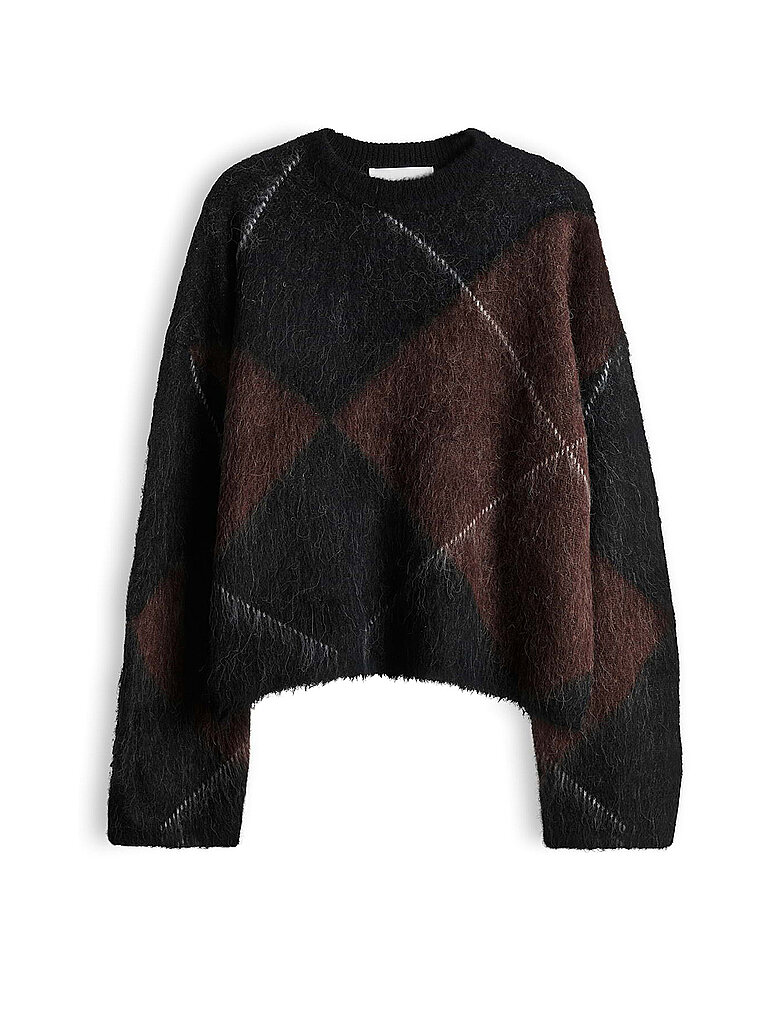 Opus Pullover PARGYLE marrón