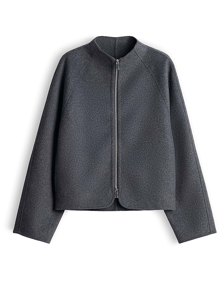 Opus Chaqueta de lana HELISU gris