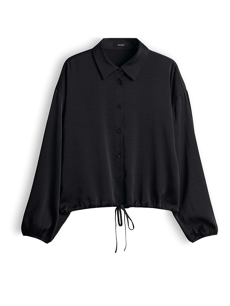 Opus Camisa-blusa FLIMMER negro