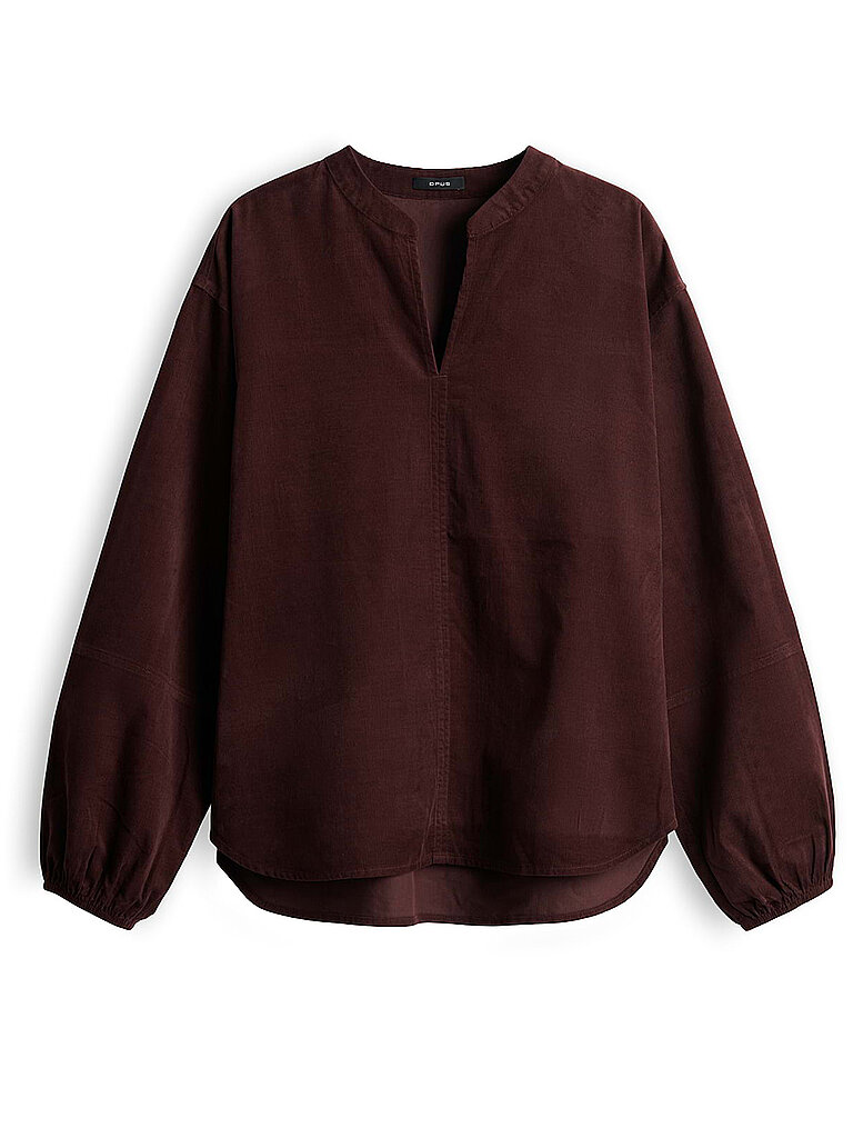 Opus Blusa FLANDO rojo oscuro
