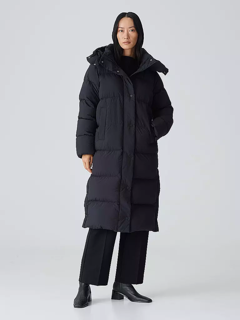 OPUS | Abrigo acolchado HALLINE | Negro