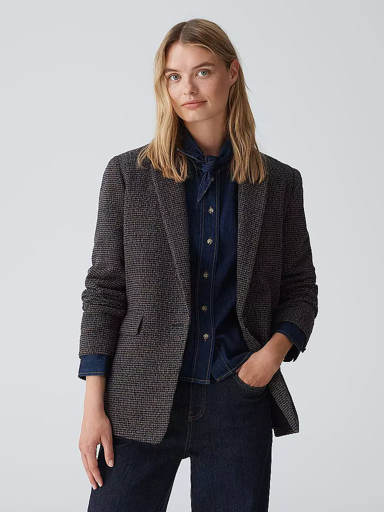 OPUS | Blazer JENDALA | Azul oscuro