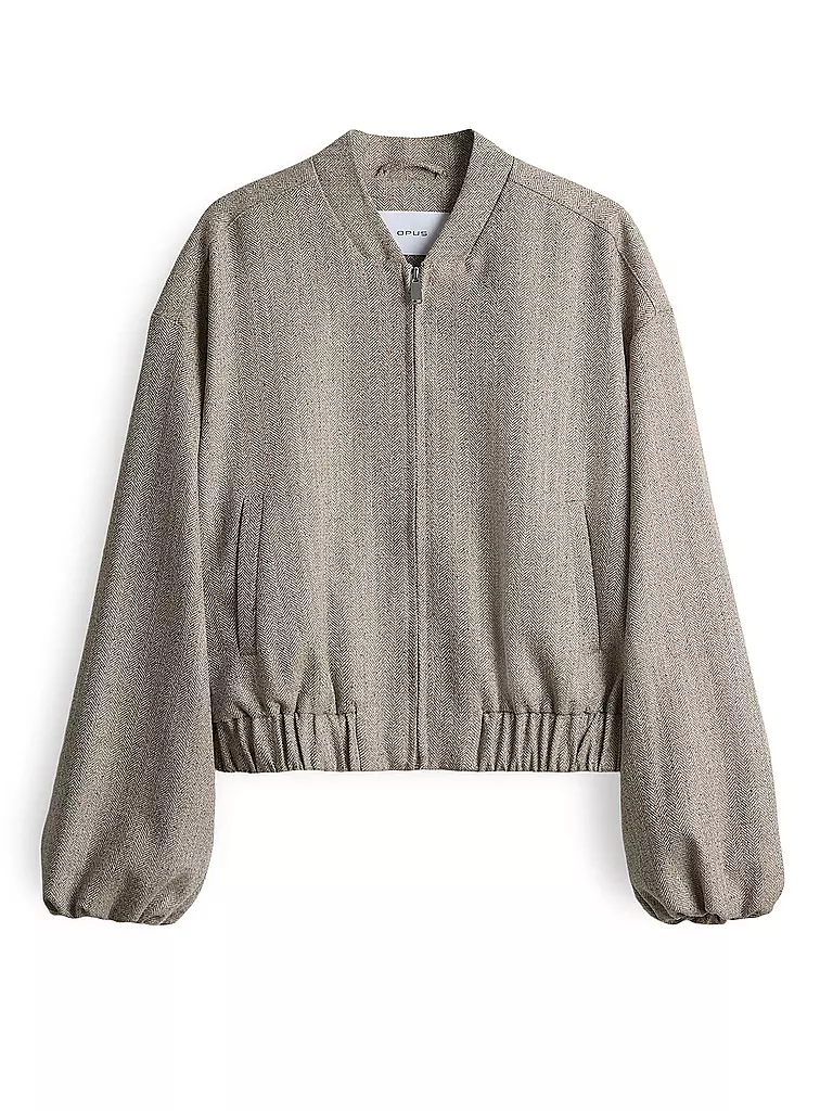 OPUS | Blusón JALEA HERRINGBONE | Beige