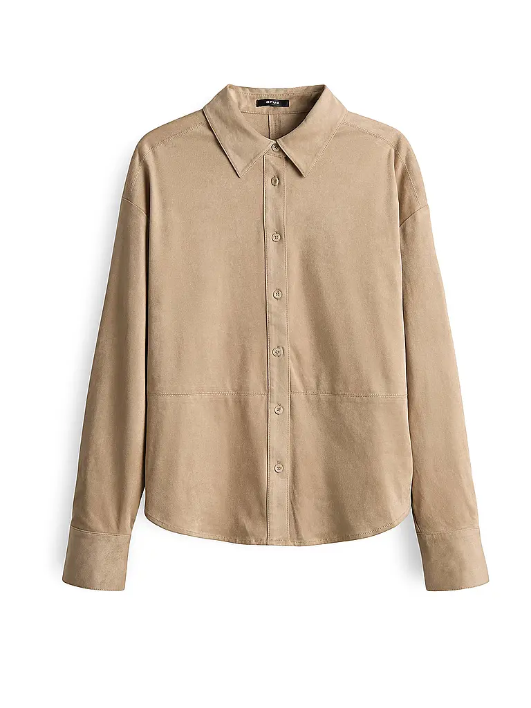 OPUS | Blusa camisera FELOUR | Camel
