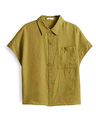 OPUS | Blusa de lino FELISA | Mostaza