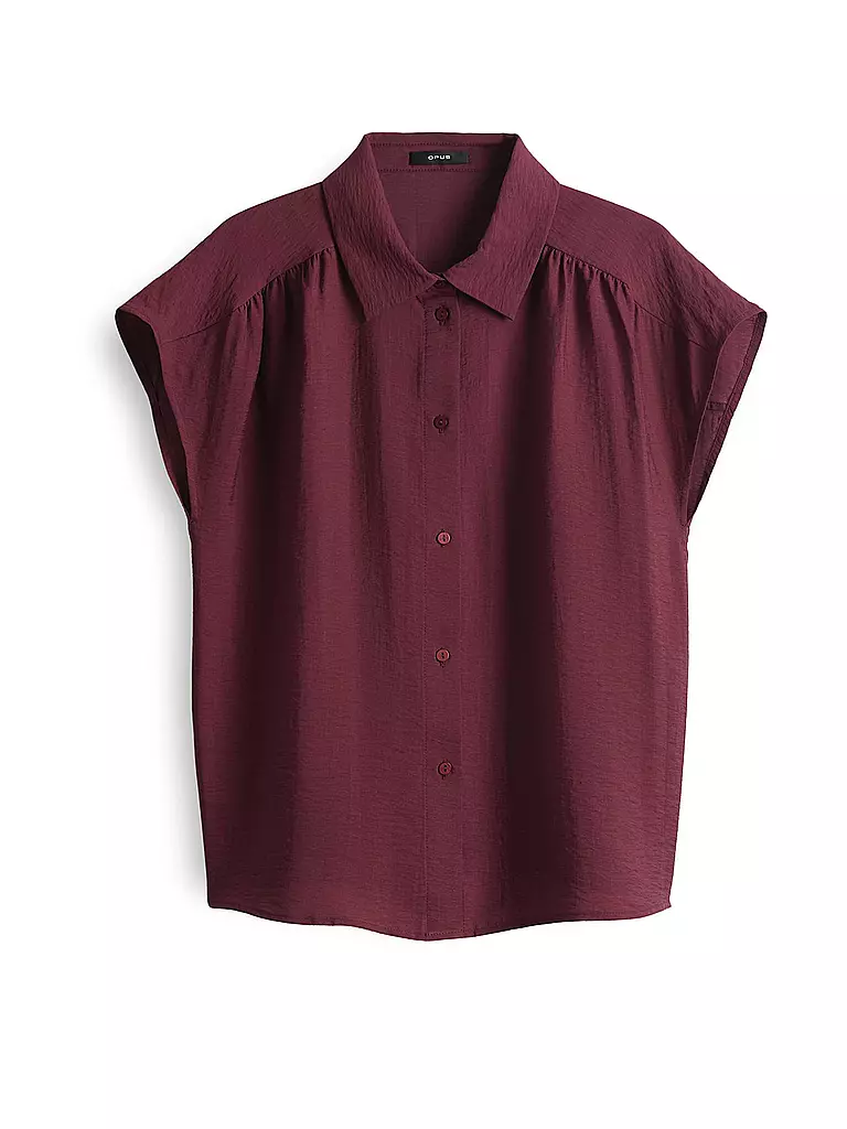 OPUS | Blusa FAIRI | Rojo oscuro