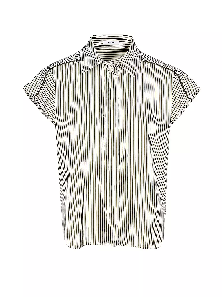 OPUS | Blusa FAMELLA | Verde oscuro
