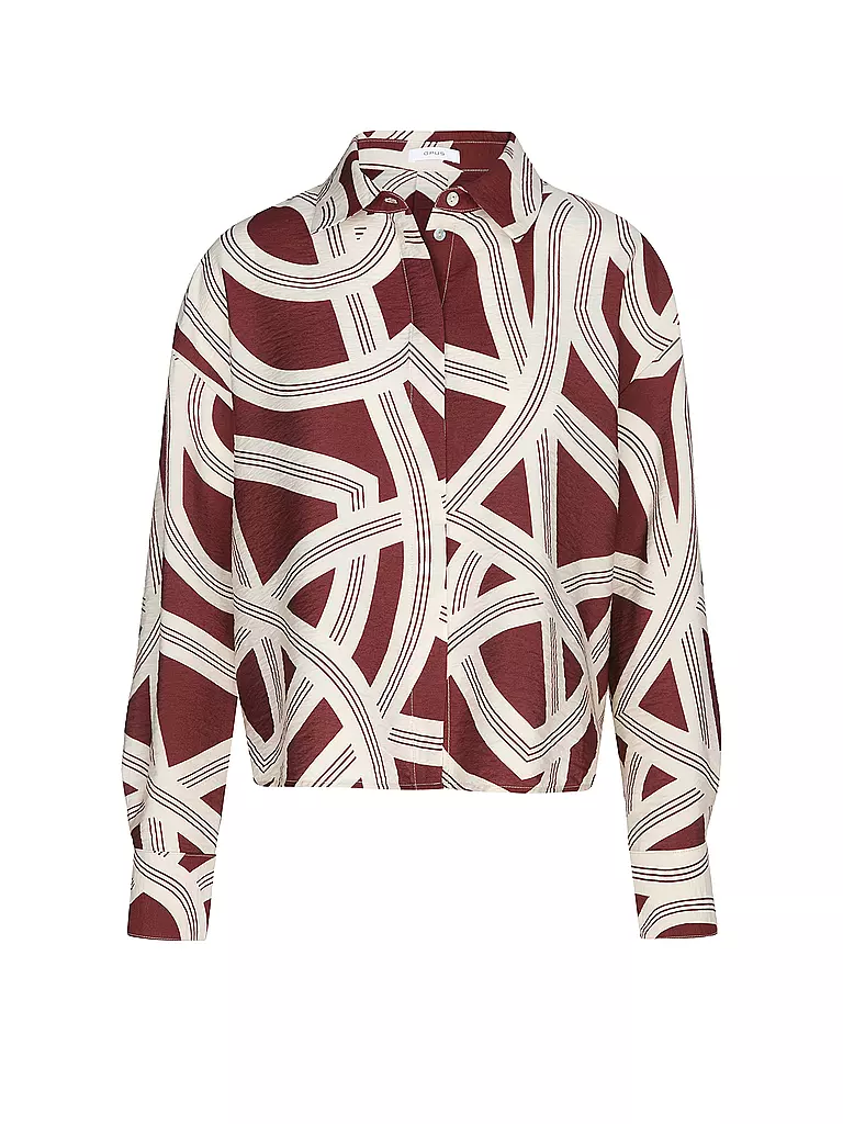 OPUS | Blusa FAMENA LANE | Rojo oscuro
