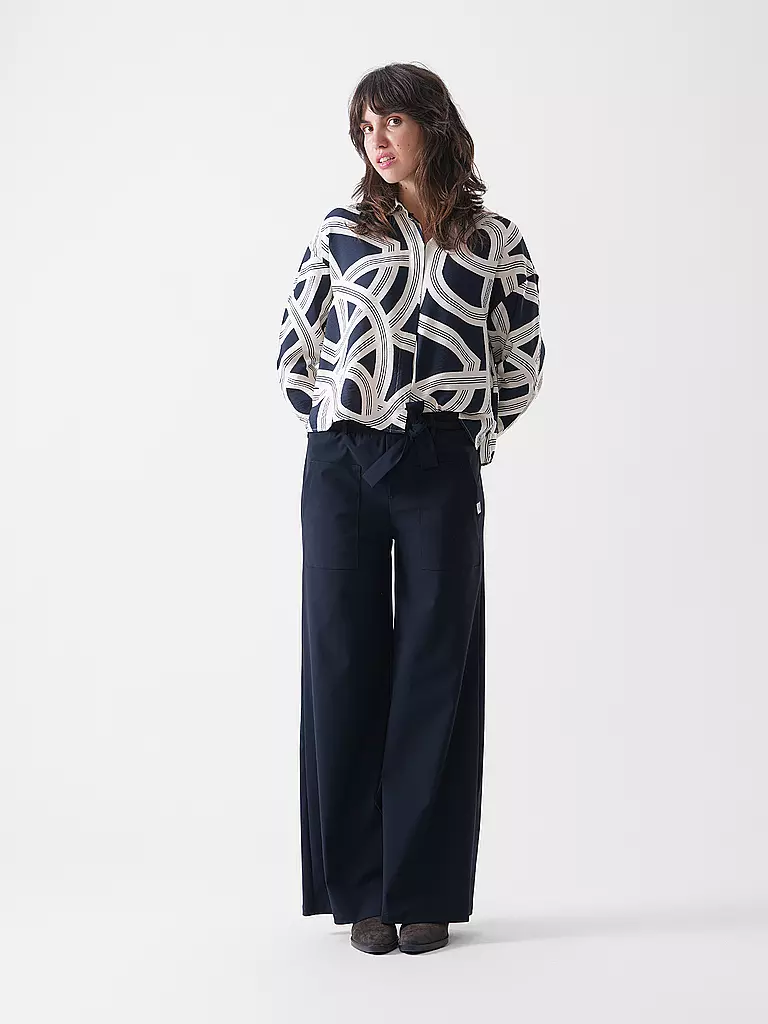 OPUS | Blusa FAMENA LANE | Azul oscuro