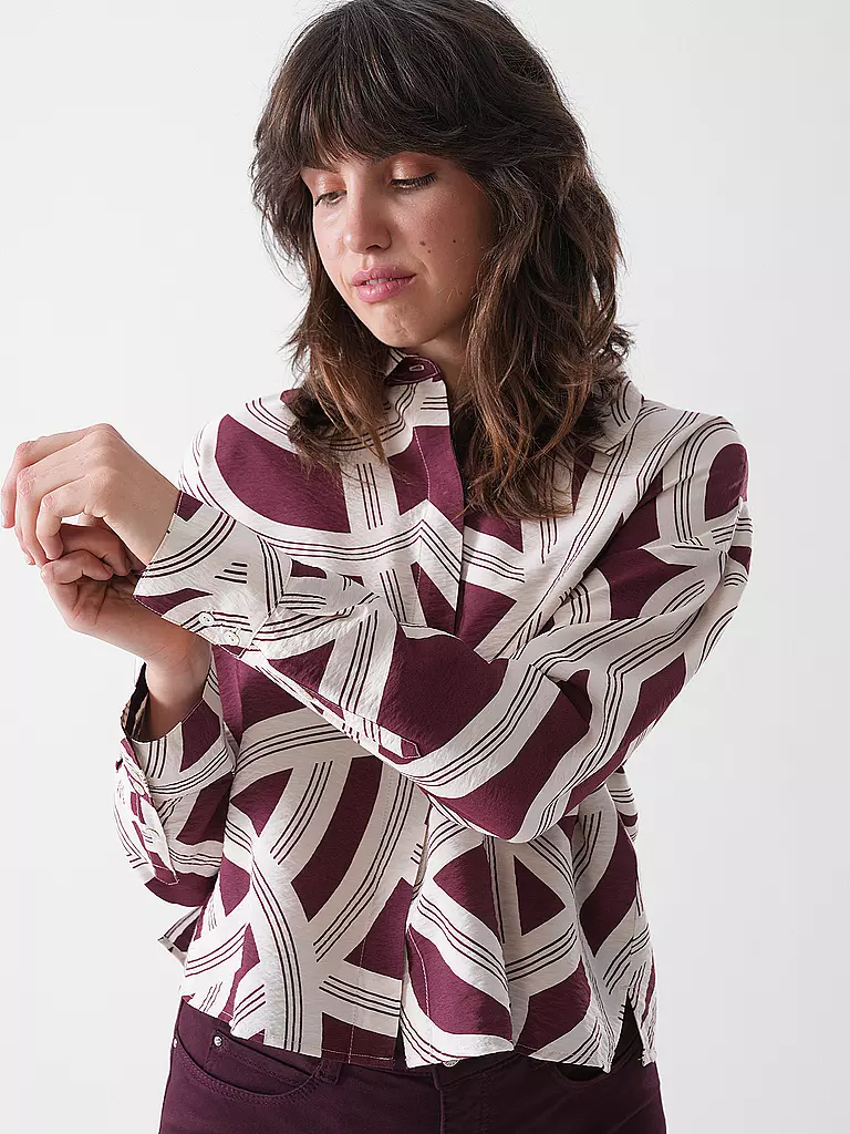 OPUS | Blusa FAMENA LANE | Rojo oscuro